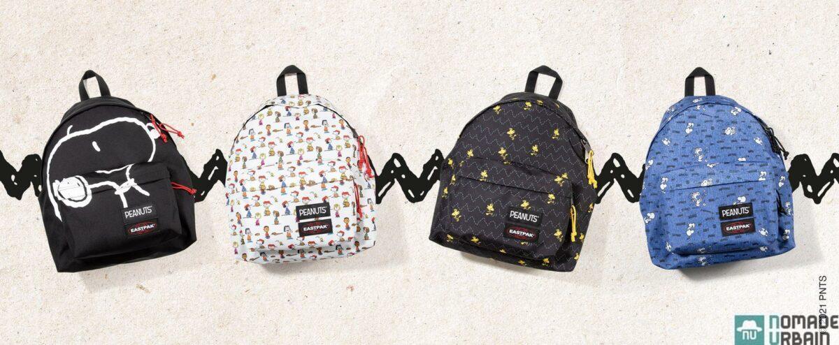 Eastpak x Peanuts, les sacs à dos qui ont du chien philosophe -