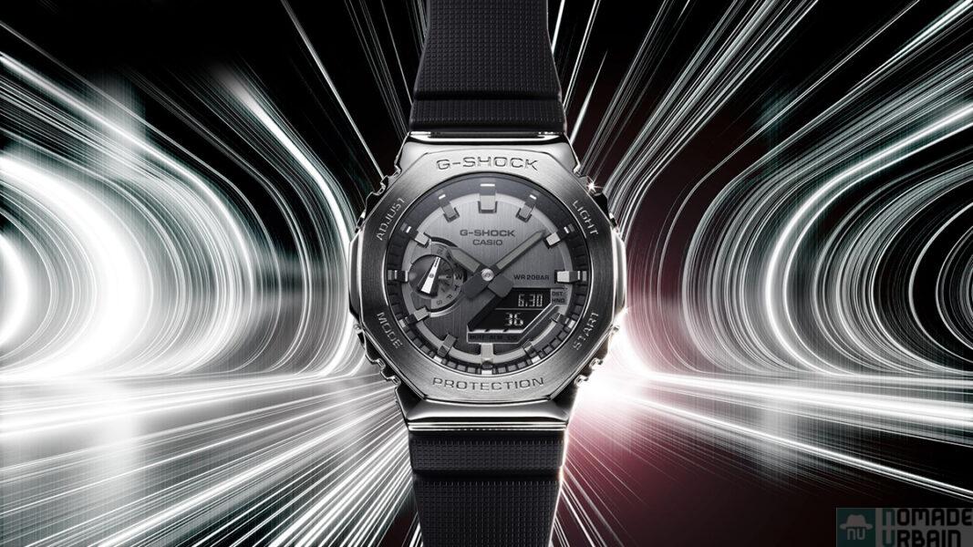 G-Shock GM-2100, le métal, la couleur et le temps