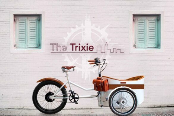 Rayvolt Trixie, le vélo cargo aussi vintage qu’électrique