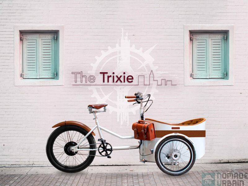 Rayvolt Trixie, le vélo cargo aussi vintage qu’électrique