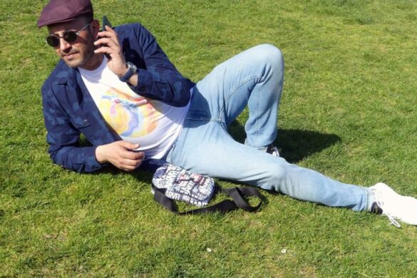 Look Homme Bleu de blanc