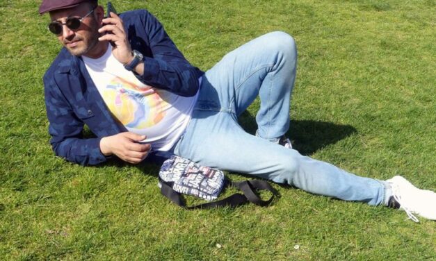 Look Homme Bleu de blanc
