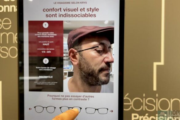 J&rsquo;ai testé Krys Parcours : la RA et l&rsquo;iPad Pro se font stylistes visagistes