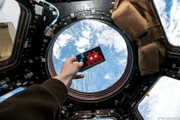 INVADER Moon 2015 : l&rsquo;œuvre d&rsquo;art venue de l&rsquo;espace à la FIAC