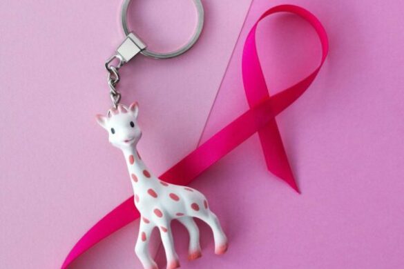 Sophie La Girafe soutient Octobre Rose et l&rsquo;Institut Gustave Roussy