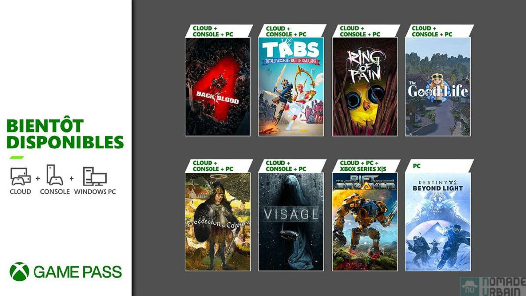 Découvrez les nouveautés du Xbox Game Pass d’octobre 2021 !