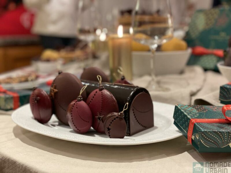 Découverte et dégustation des créations Noël de la Maison du Chocolat