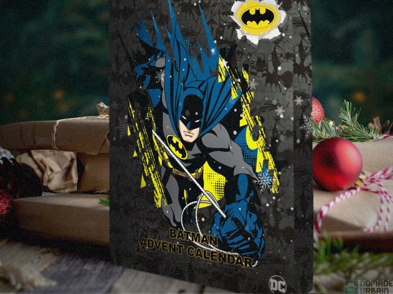 Calendrier de l’Avent Batman 2021 : goodies chauve-souris