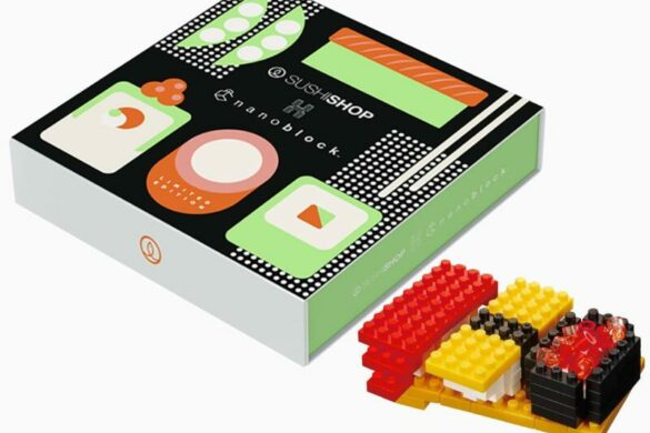 Sushi Shop x Nanoblock : les sushis à dévorer et à monter