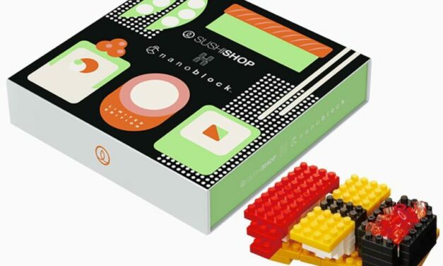 Sushi Shop x Nanoblock : les sushis à dévorer et à monter