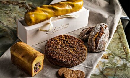 Bûche Épi d’Hiver de la Scène, le blé sublimé : l’idée gourmande du jour 12/24