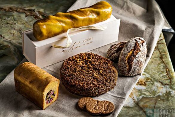 Bûche Épi d&rsquo;Hiver de la Scène, le blé sublimé : l&rsquo;idée gourmande du jour 12/24