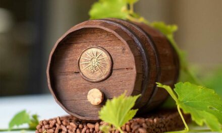 La bûche du Château de Berne, un fût à croquer : l’idée gourmande du jour 10/24