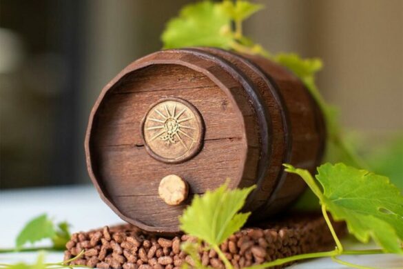 La bûche du Château de Berne, un fût à croquer : l&rsquo;idée gourmande du jour 10/24