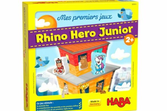 Haba Rhino Hero Junior, jouez en hauteur : l&rsquo;idée jouet du jour 6/24