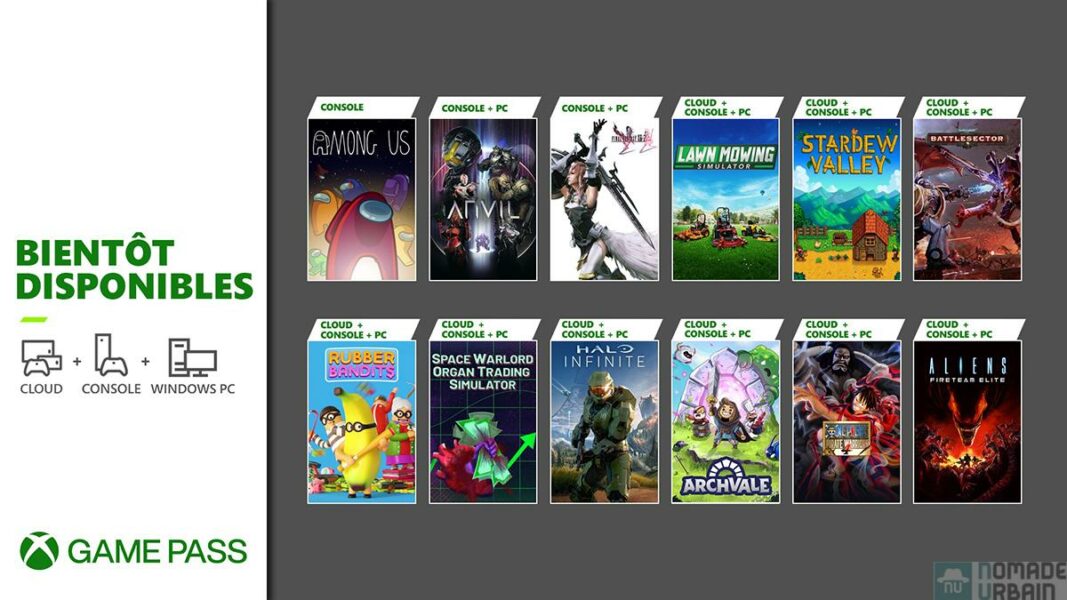 Découvrez les nouveautés du Xbox Game Pass de décembre 2021 !