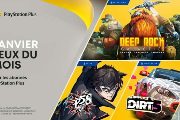 PlayStation Plus, les jeux de janvier 2022 à jouer dès ce 4 janvier !