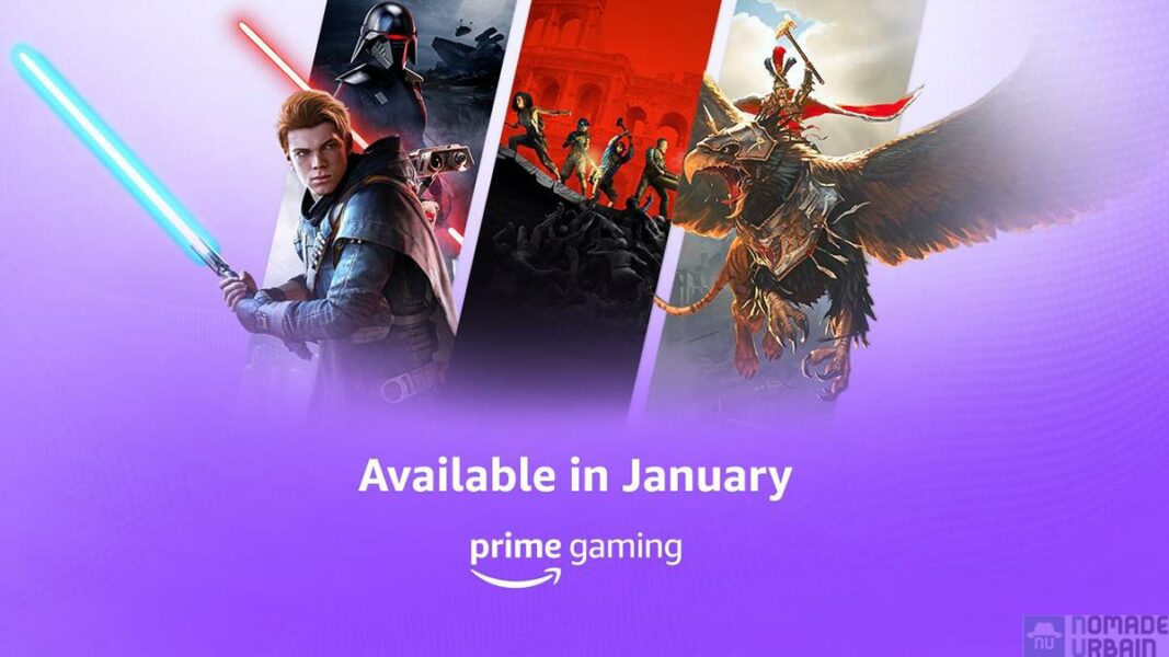Les jeux et contenus exclusifs gratuits de Prime Gaming Janvier 2022