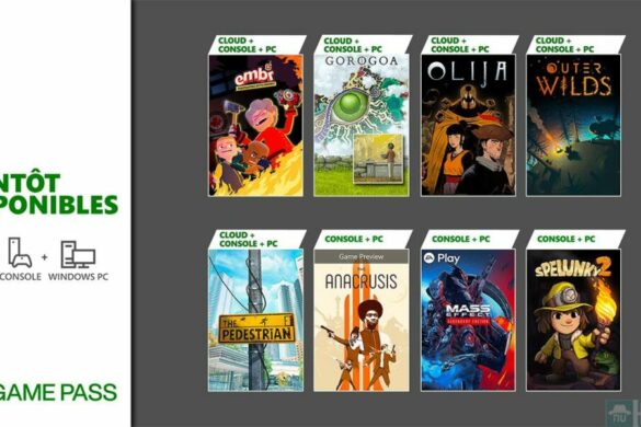 Découvrez les nouveautés du Xbox Game Pass de janvier 2022 !