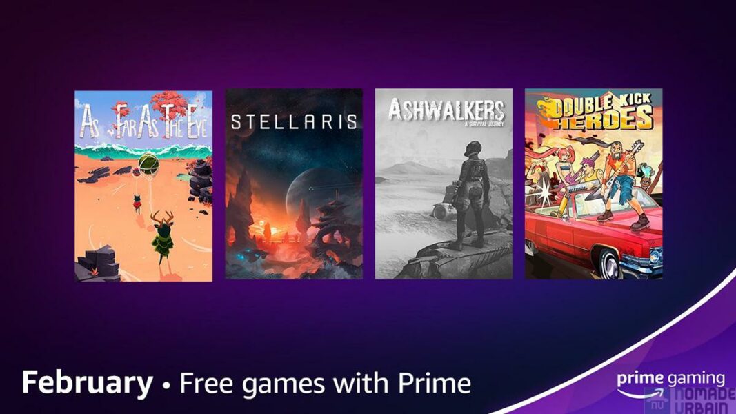 Les jeux et contenus exclusifs gratuits de Prime Gaming Février 2022
