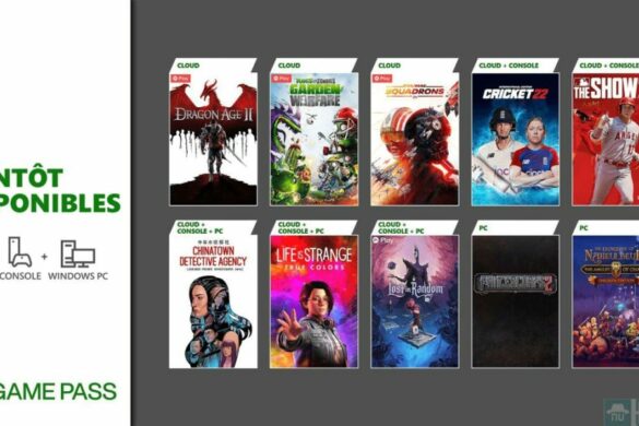 Découvrez les nouveautés du Xbox Game Pass d&rsquo;avril 2022