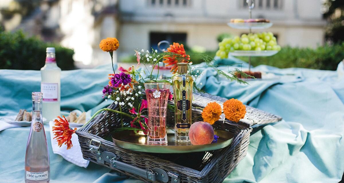 Les pique-niques inattendus de Germain : Spritz St-Germain, gastronomie, jardin et volupté