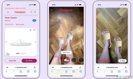 Havaianas lance l’essayage de claquettes en réalité augmentée !