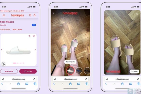 Havaianas lance l&rsquo;essayage de claquettes en réalité augmentée !