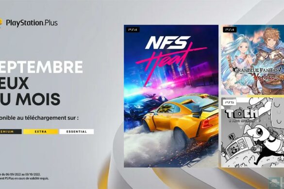 PlayStation Plus : les jeux de septembre 2022 à jouer dès ce soir minuit