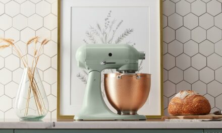 KitchenAid Blossom: le robot pâtissier se fait rétro, apaisant et créatif