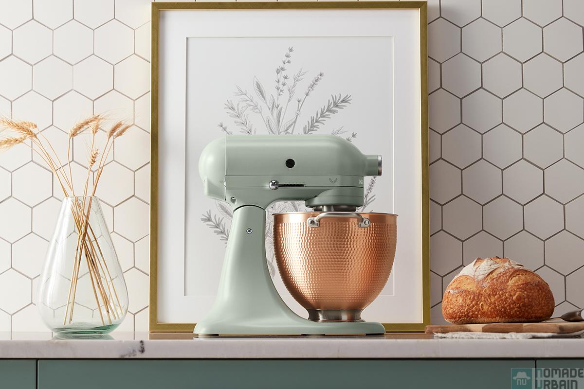 KitchenAid Blossom: le robot pâtissier se fait rétro, apaisant et créatif