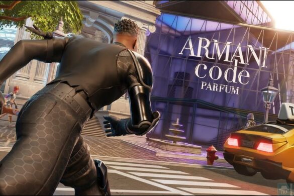 Armani Code x Fortnite : un parfum qui veut réécrire le code du temps