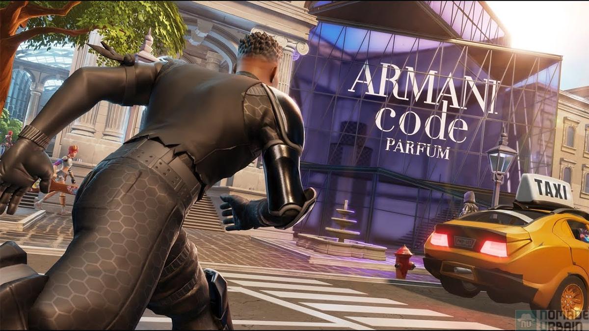 Armini Code Note Chart Armani Code x Fortnite : un parfum qui veut réécrire le code du temps ...
