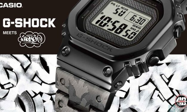 G-SHOCK x Eric Haze : une tocante artistique pour les 40 ans de G-SHOCK