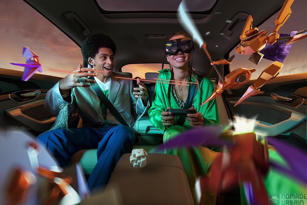 Holoride x Audi : la voiture devient un centre de Réalité Virtuelle mobile