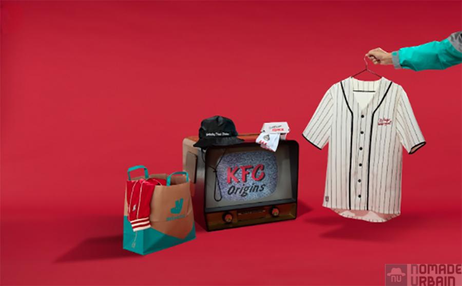 KFC x Deliveroo : commandez du poulet et une collection capsule vintage