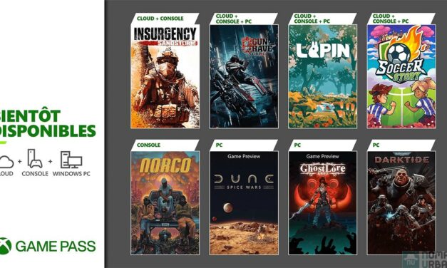 Les nouveautés du Xbox Game Pass de fin novembre 2022 à jouer dès demain