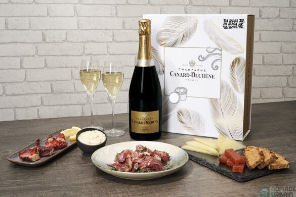 Coffret Léonie Canard-Duchêne x Da Rosa Jr le pairing bulles et méditerranéen  : l’idée boisson du jour 2/24