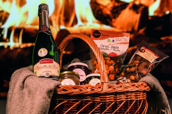 Le panier Drômois Jaillance pour un apéro aussi Bio que délicieux : l’idée boisson du jour 4/24