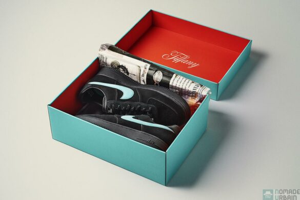 Nike x Tiffany & Co : les sneakers en Tiffany Blue et pièces d&rsquo;argent