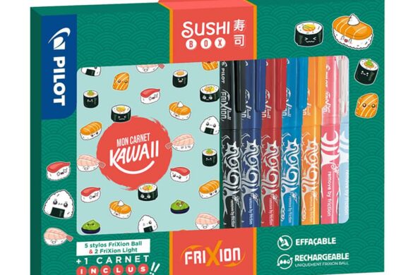 Pilot Sushi box FriXion : l&rsquo;esprit nippon en stylos