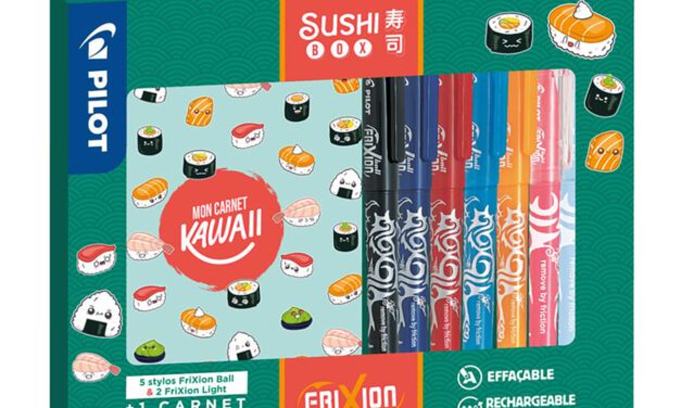 Pilot Sushi box FriXion : l’esprit nippon en stylos