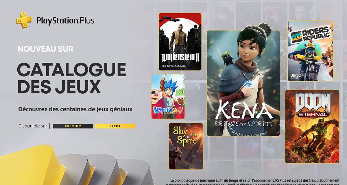 PlayStation Plus Extra et Premium : les jeux d’avril à jouer dès ce soir minuit