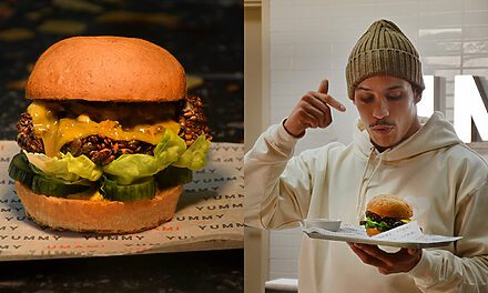 Découverte et dégustation du burger Hatik X Umami Burger, le Celebrity Burger croquant et au grand cœur