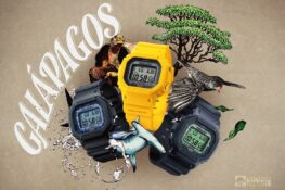 G-SHOCK X Charles Darwin Foundation : les tocantes des amoureux de la nature