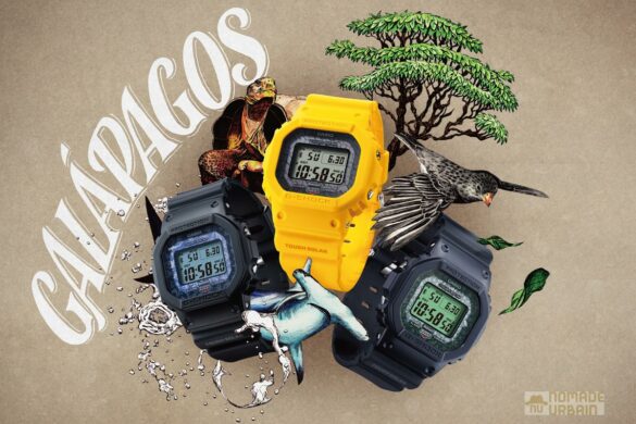 G-SHOCK X Charles Darwin Foundation : les tocantes des amoureux de la nature
