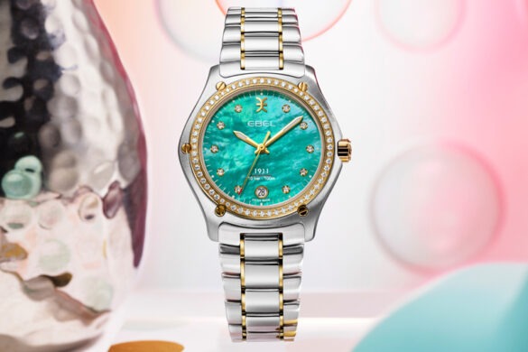 EBEL 1911 Deep Turquoise: Quand le temps se pare d&rsquo;élégance