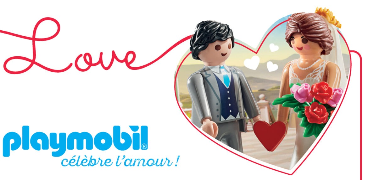 Playmobil célèbre l'Amour et la Saint-Valentin