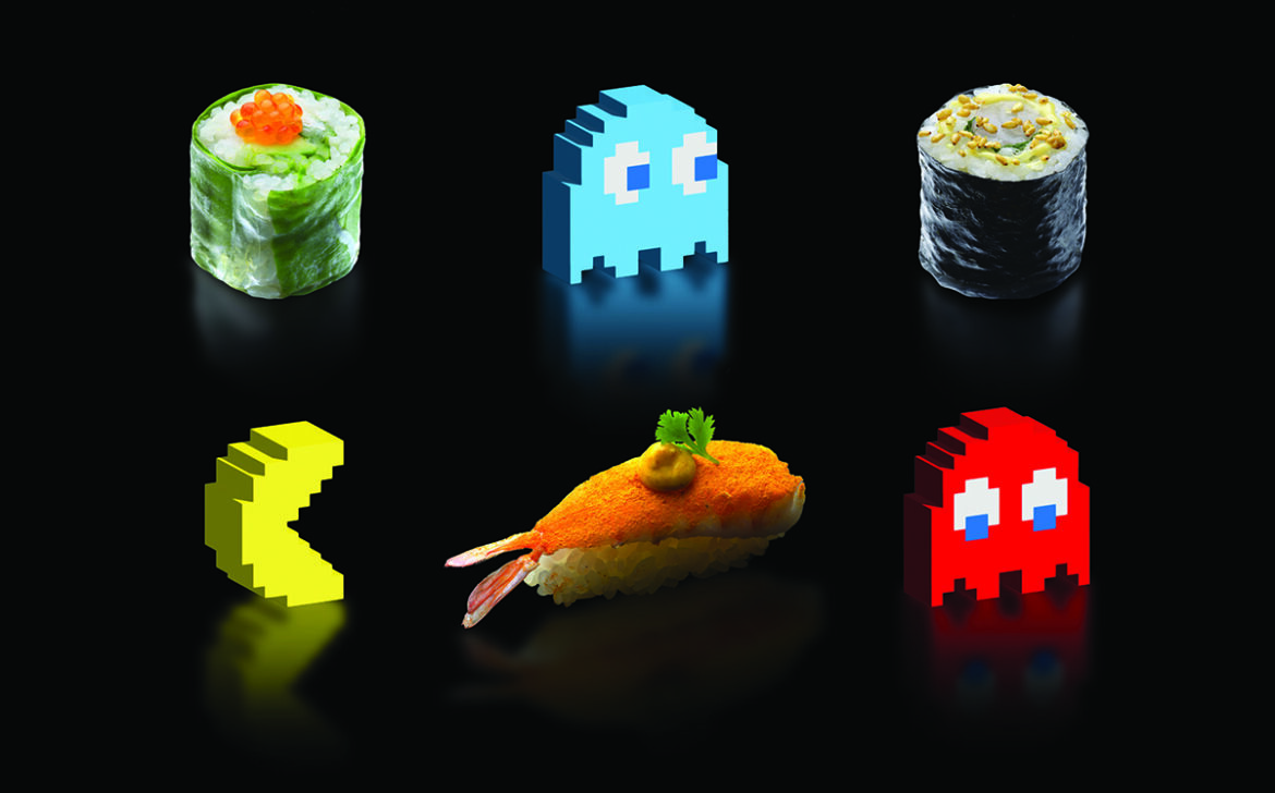 Pac-Man X Sushi Shop