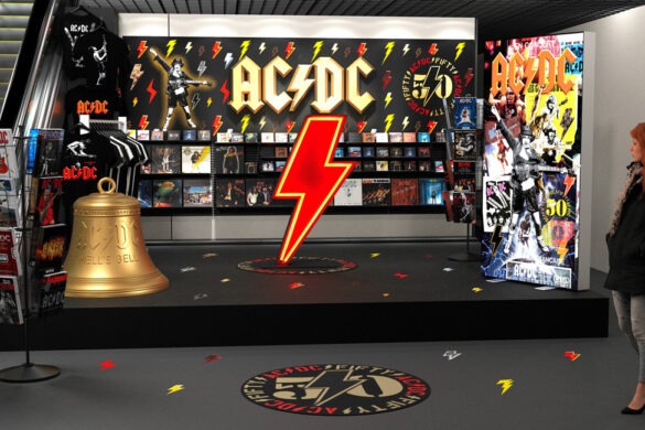 5 Pop-up store AC/DC pour les 50 ans du groupes